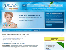 Tablet Screenshot of americanclearwaterpa.com